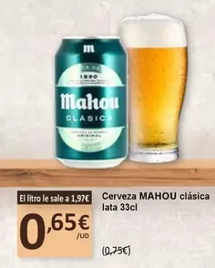 Mahou - Cerveza Clasica