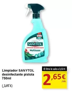 Sanytol - Limpiador Desinfectante Pistola