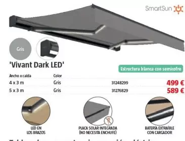 Smart Sun - Vivant Dark Led