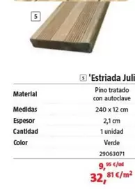 Estriada Julio