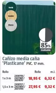 Canizo Media Cana Plasticane