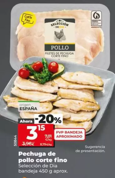 Seleccion De Dia - Filete De Pechuga De Pavo