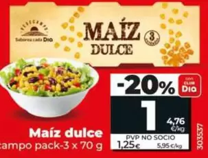 Dia Vegecampo - Maiz Dulce