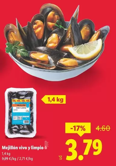 Mejillon Vivo Y Limpio