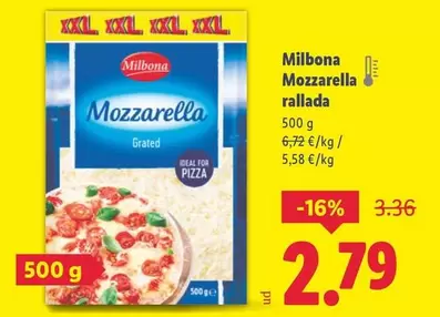 Milbona - Mozzarella Rallada