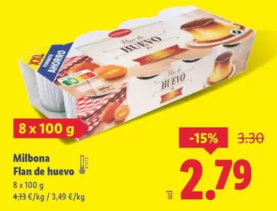 Milbona - Flan De Huevo