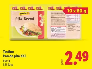 Tastino - Pan De Pita Xxl