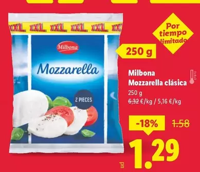 Milbona - Mozzarella Clasica
