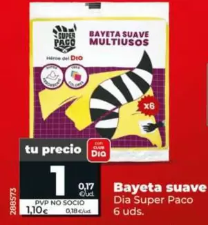 Dia Super Paco - Bayeta Suave
