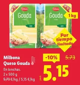 Milbona - Queso Gouda