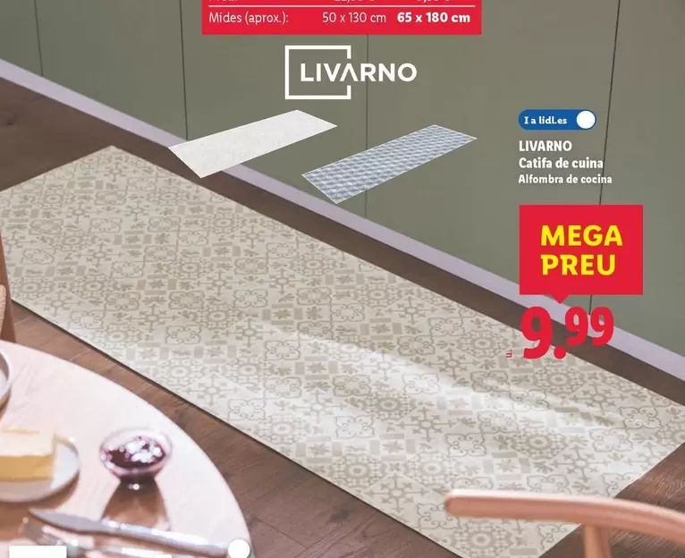 Livarno - Alfombra De Cocina