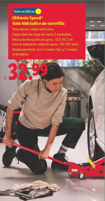 Ultimate Speed - Gato Hidráulico De Carretilla
