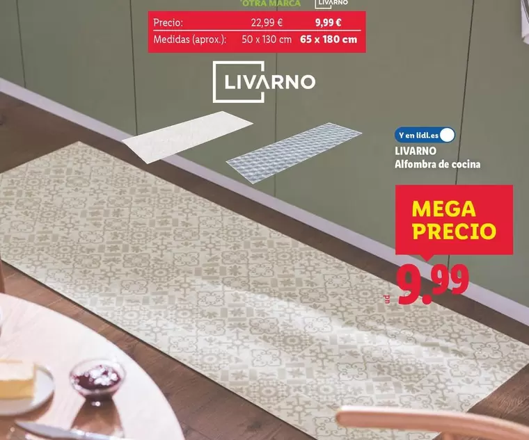 Livarno - Alfombra De Cocina