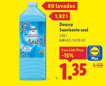 Doussy - Suavizante Azul