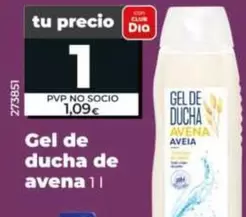 Gel De Ducha De Avena 