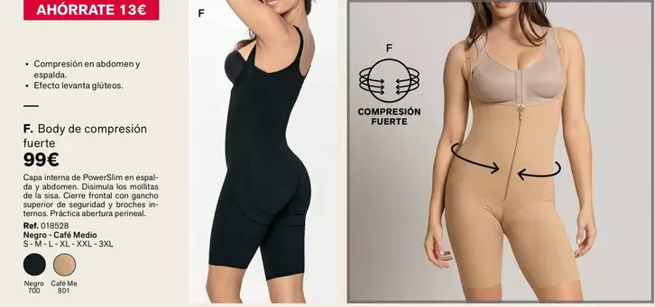 Body De Compresion Fuerte