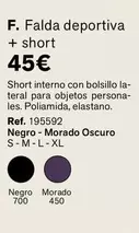 Falda Deportiva + Short