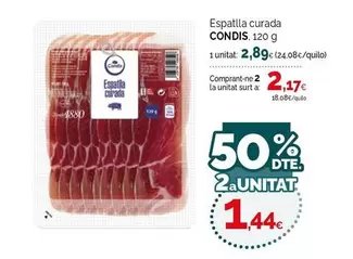 Condis - Espatlla Curada