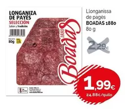 Boadas - Llonganissa De Pages