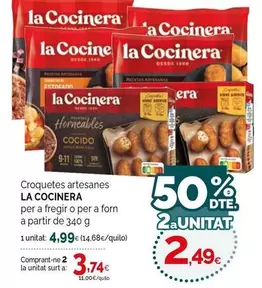 La Cocinera - Croquetes Artesanes Per A Fregir O Per A Forn A Partir