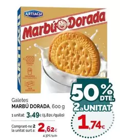 Artiach - Galetes Marbu Dorada