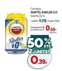 Amstel - Cervesa Radler 0.0