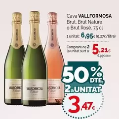 vallformosa - Cava Brut Nature O Brut Rosé