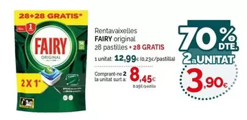 Fairy - Rentavaixelles Original 28 Pastilles