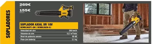 Dewalt - Soplador Axial Xr 