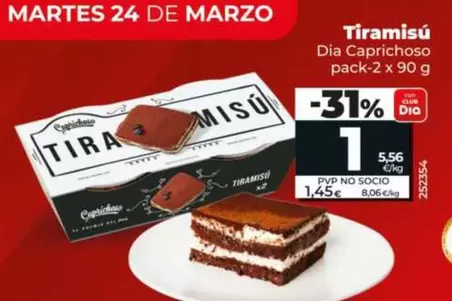 Dia Caprichoso - Tiramisú