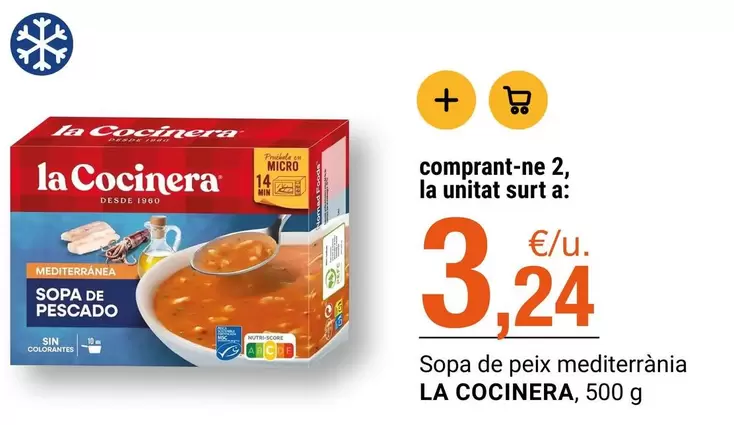 La Cocinera - Sopa De Peix Mediterrània