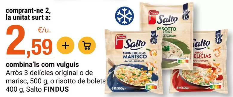 Findus - Arros 3 Delicies Original O De Marisc
