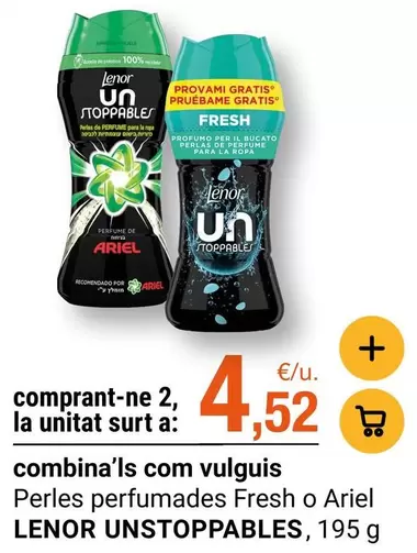 lenor - Perles Perfumades Fresh O Ariel