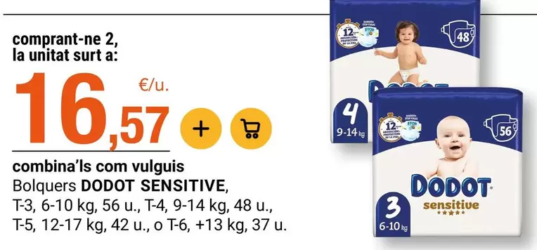 Dodot - Bolquers Sensitive