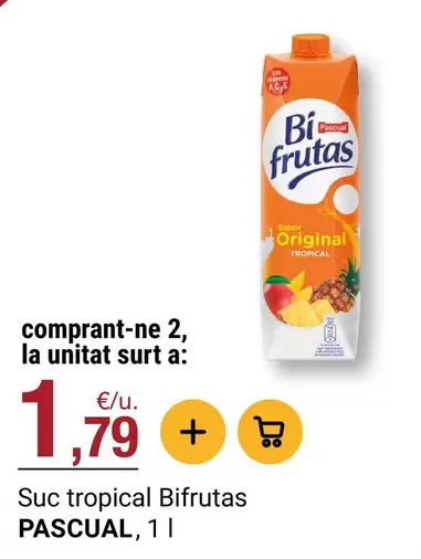 Pascual - Suc Tropical Bifrutas