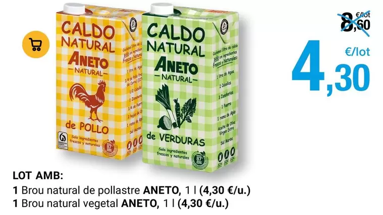 Aneto - 1 Brou Natural De Pollastre