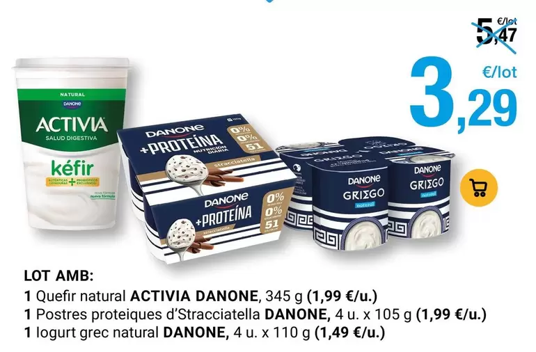 Danone - 1 Quefir Natural Activia