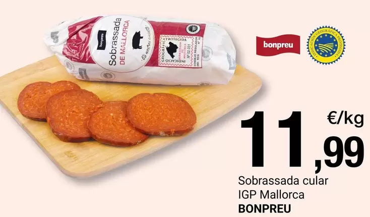 bonpreu - Sobrassada Cular IGP Mallorca