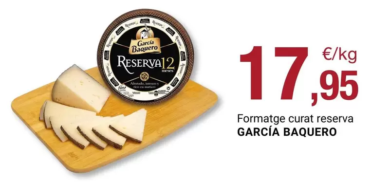 García Baquero - Formatge Curat Reserva