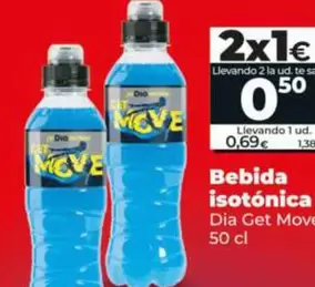 Dia Get Move - Bebida Isotónica Blue 