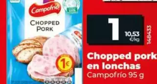 Campofrío - Chopped Pork En Lonchas 