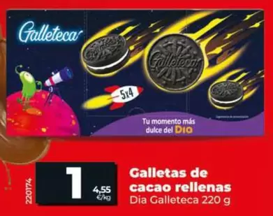 Dia Galleteca - Galletas De Cacao Rellenas