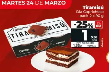 Dia Caprichoso - Tiramisú