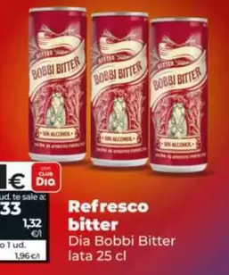 Dia Bobbi Bitter - Refresco Bitter