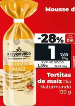 Dia Naturmundo - Tortitas De Maíz