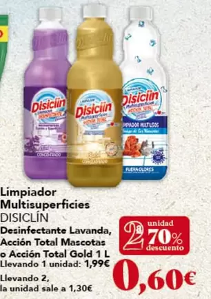 Disiclin - Limpiador Multisuperficies