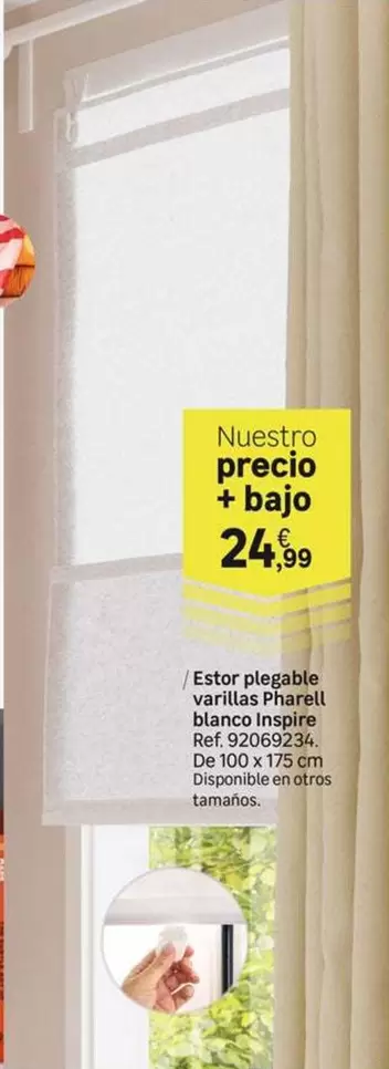 Eston Plegables Varillas Pharell Blanco Inspire