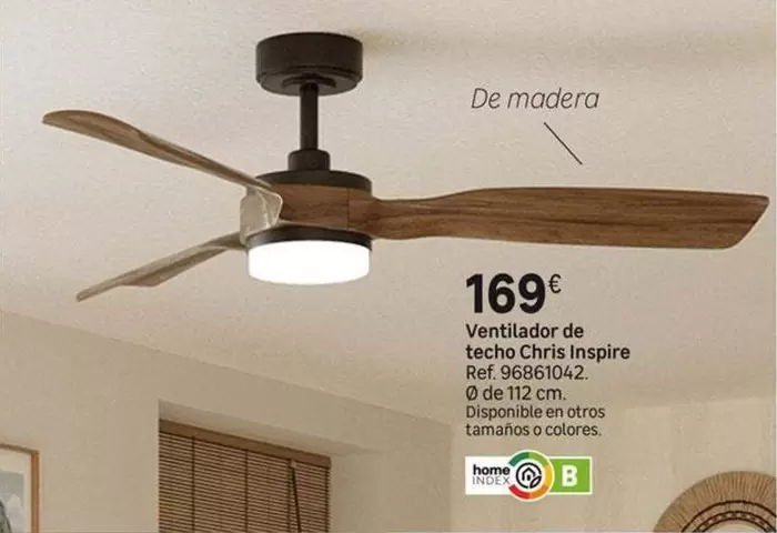 Ventilador De Techo Chrís Inspire
