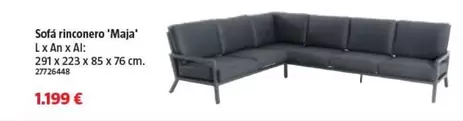 Sofa Rinconero Maja