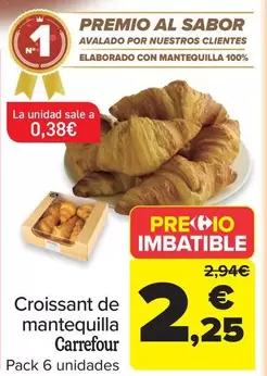 carrefour - Croissant De Mantequilla